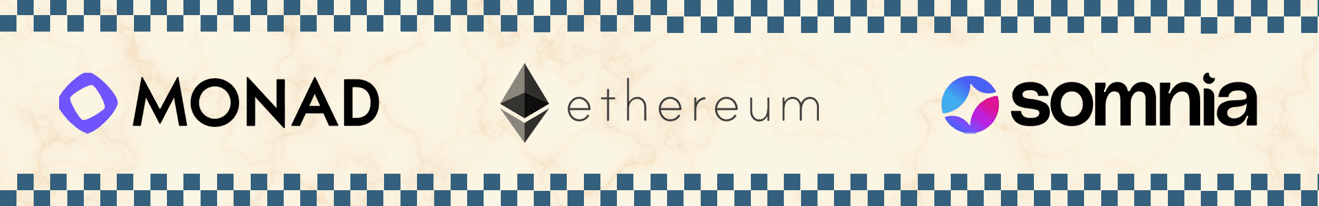 Supported Chains — Ethereum, Monad, Somnia